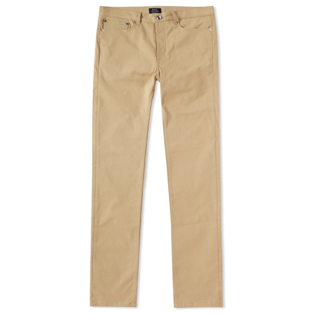 A.P.C. Petit Standard Jeans in Off White Ecru Size 28